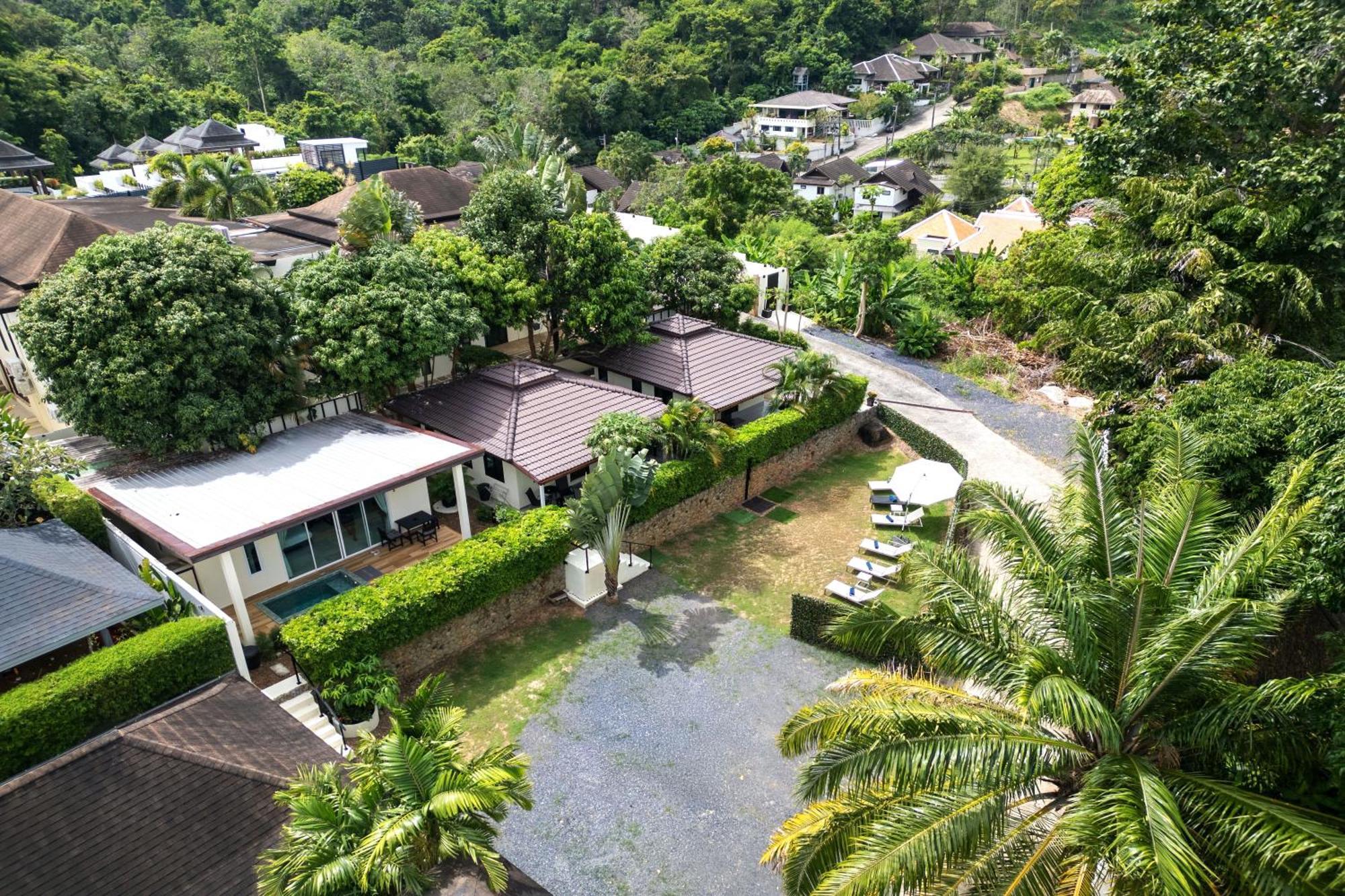 Oxavia Garden Oasis In Nai Harn - Your Private Tropical Garden With 3 Cabins And Jacuzzi Rawai Extérieur photo