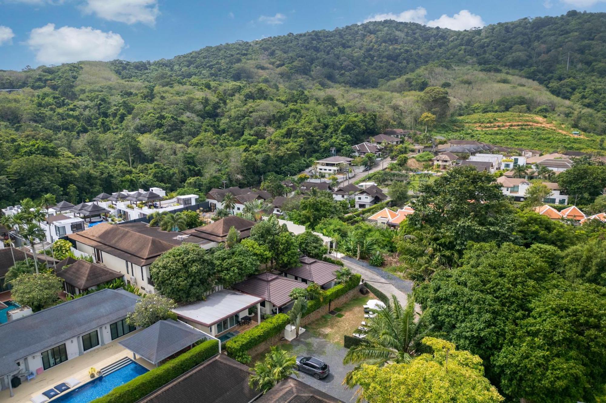 Oxavia Garden Oasis In Nai Harn - Your Private Tropical Garden With 3 Cabins And Jacuzzi Rawai Extérieur photo
